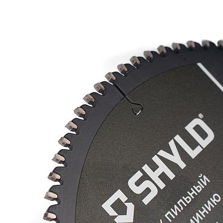 Диск пильный по алюминию и пластику SHYLD твердосплавный 160х20/16 мм, 56 зубьев(20600)