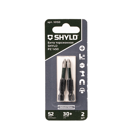 Бита SHYLD торсионная Pz1х50 (2шт.)(10150)